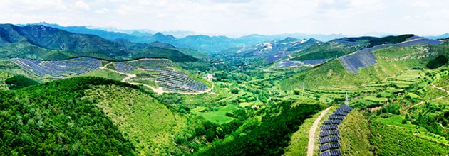 Complex Mountain PV Power Plants